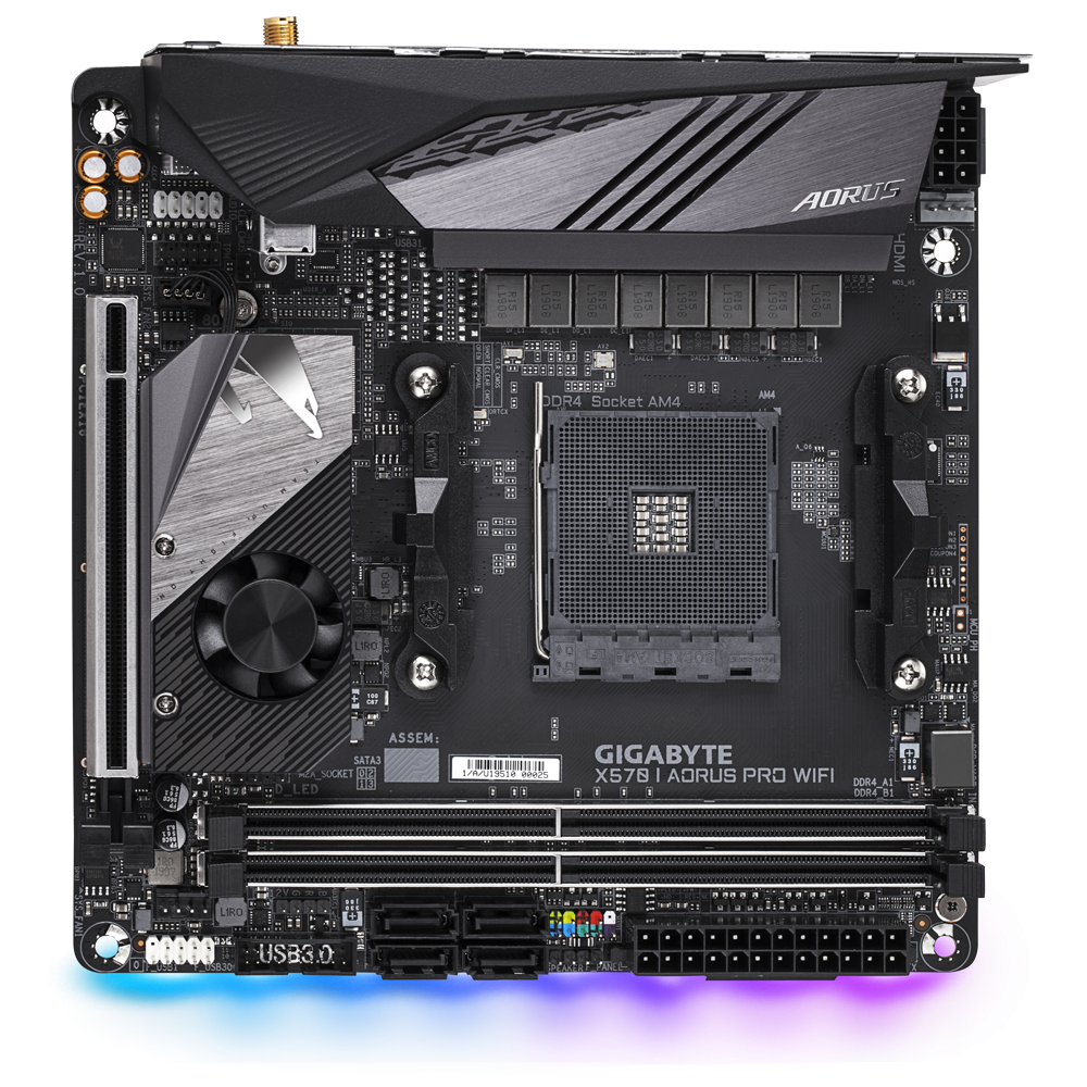 Gigabyte AMD X570 I AORUS PRO WIFI Motherboard